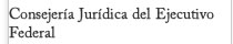 Consejería Jurídica del Ejecutivo Federal